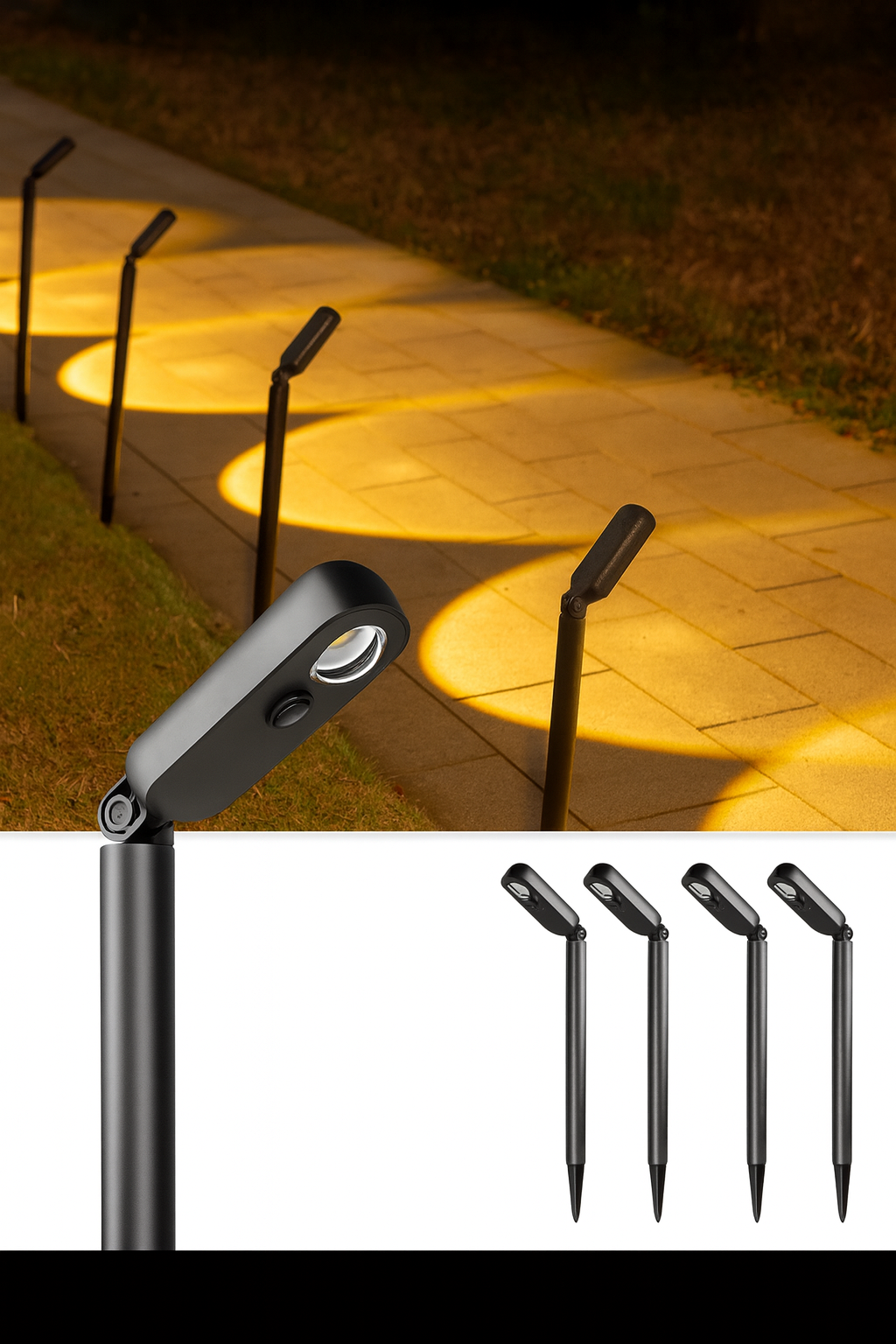 Solar Garden Path Light