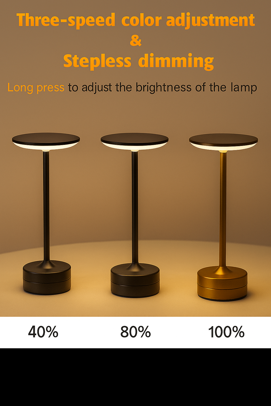 LED Table Lamp Touch Sensor