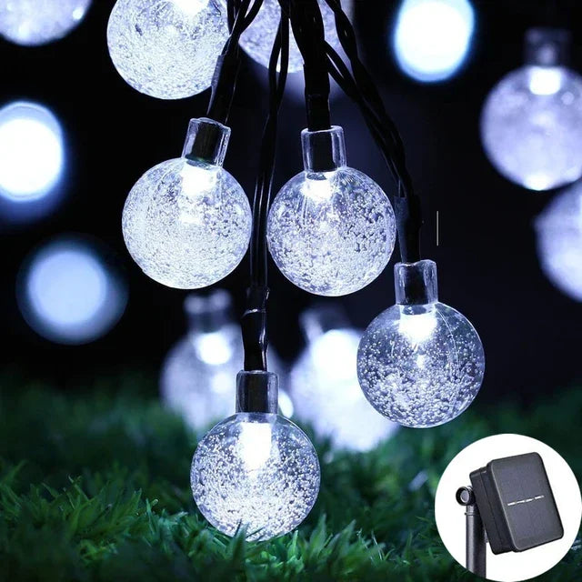 Solar Globe String Lights