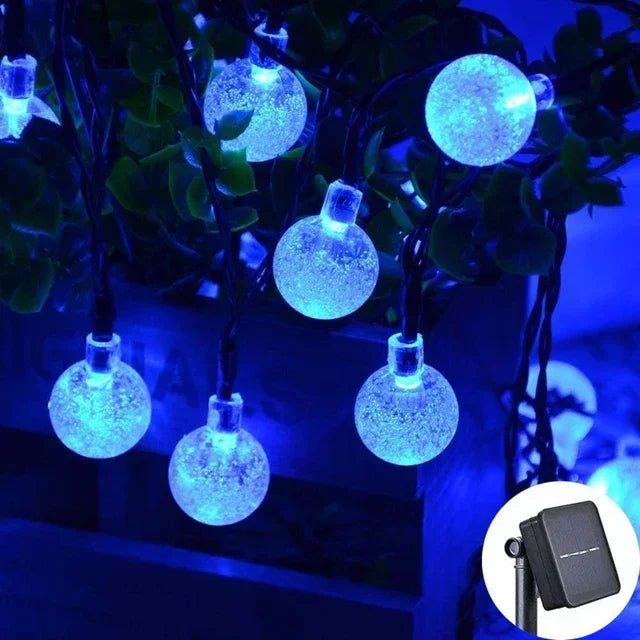 Solar Globe String Lights